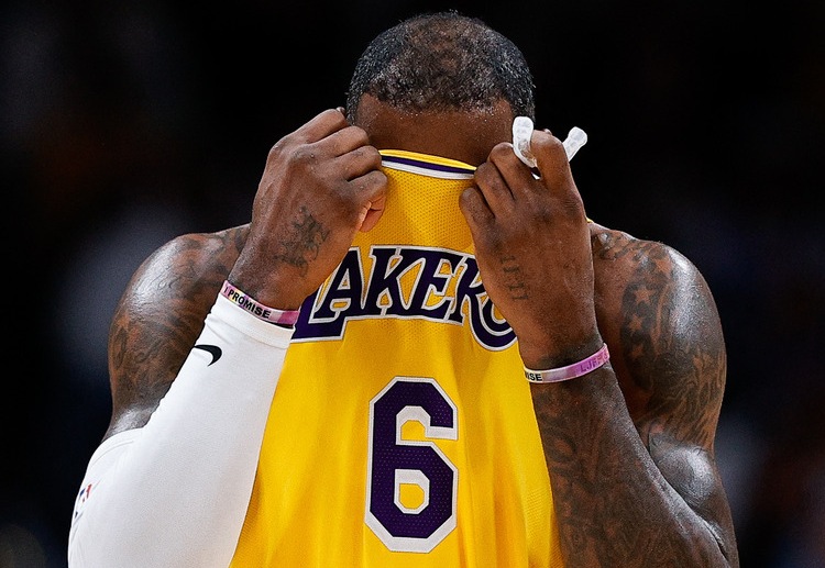 LeBron James and the LA Lakers have suffered their fourth consecutive defeat this NBA season