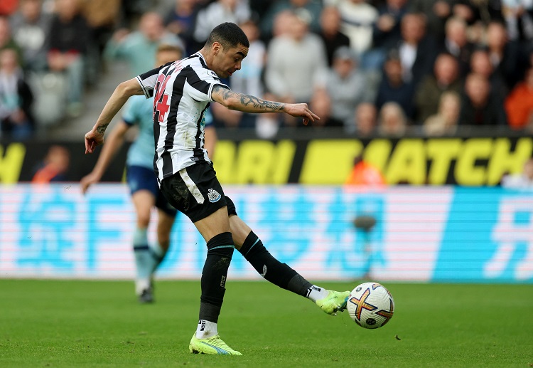 Newcastle United midfielder Miguel Almiron continues to showcase impressive form in the Premier League