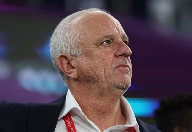 Australia head coach Graham Arnold is hoping to get their first win vs Tunisia at World Cup 2022 in Qatar