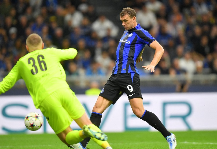 If Edin Dzeko's luck continues, his team might be able to win their upcoming Serie A match
