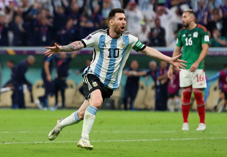 Lionel Messi bawa kemenangan di Piala Dunia.