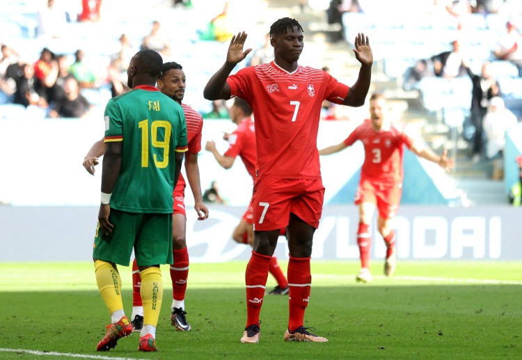 Breel Embolo scored the match's lone goal as Switzerland beat Cameroon in World Cup 2022