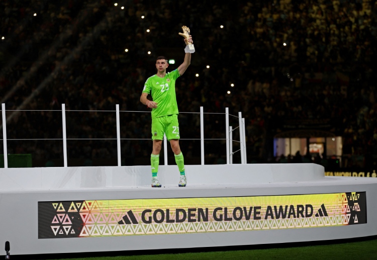 Emiliano Martinez has won the golden glove award with his greatest saves for the World Cup 2022 champion Argentina