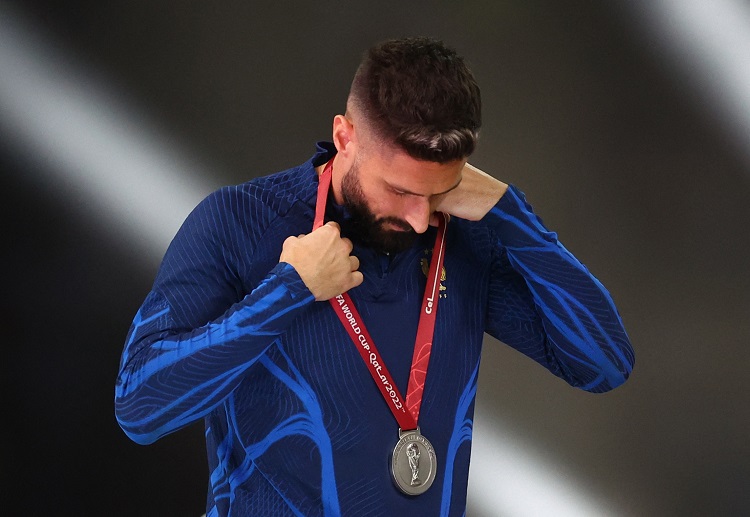 Olivier Giroud will go back to AC Milan's Serie A campaign following a successful World Cup run