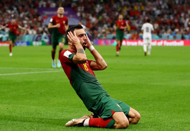 Bruno Fernandes has scored 2 goals and provided 2 assists for Portugal in World Cup 2022