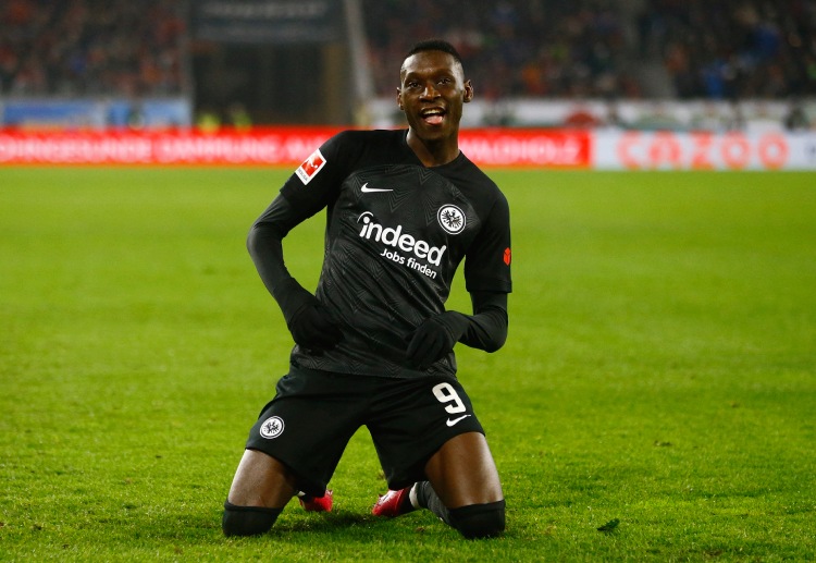 Randal Kolo Muani has scored six goals in 16 Bundesliga appearances for Eintracht Frankfurt