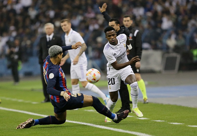 Kết quả bóng đá Siêu Cup Tây Ban Nha 2023: Real Madrid 1-3 Barcelona.