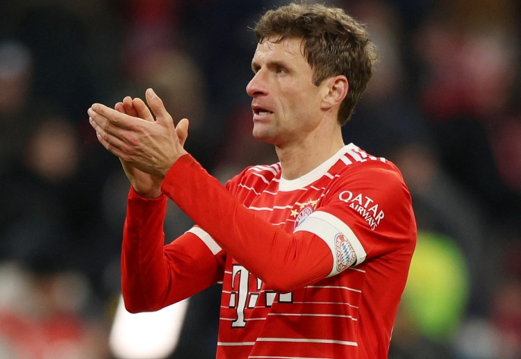 Thomas Muller will try to score goals for Bayern Munich against Paris Saint Germain in the Champions League