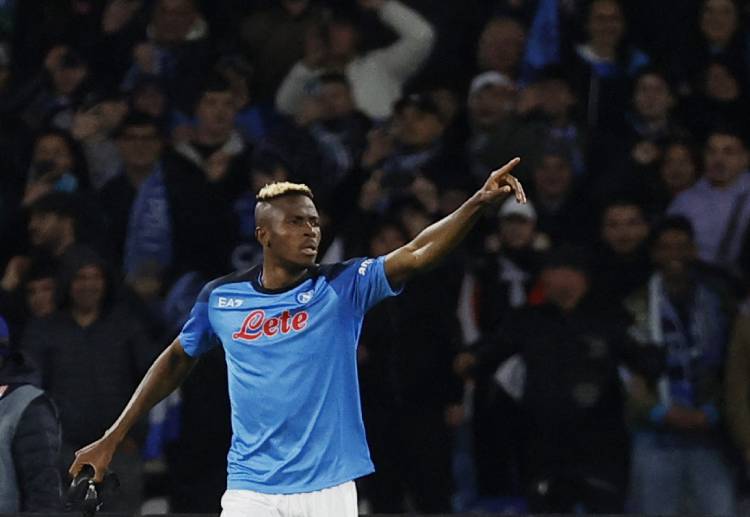 Victor Osimhen has scored 19 goals for Napoli this season in Serie A