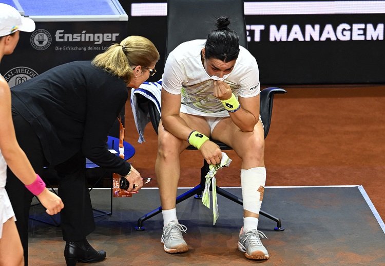 Madrid Open reigning champion Ons Jabeur withdraws from the tournament as she suffers a calf injury