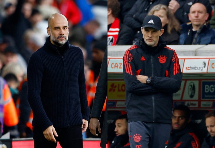 Pep Guardiola and Thomas Tuchel will both prepare their respective teams ahead of their Champions League match