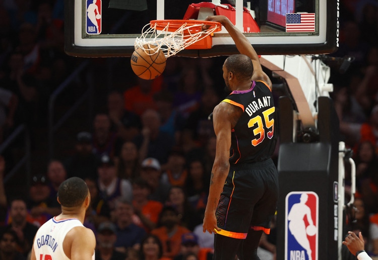 Kevin Durant scores 31 points to help the Suns beat Clippers in game five of the 2023 NBA playoffs