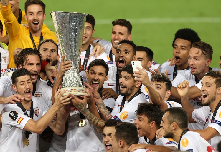 Sevilla are to challenge Manchester United in the first-leg of their Europa League quarter-final tie