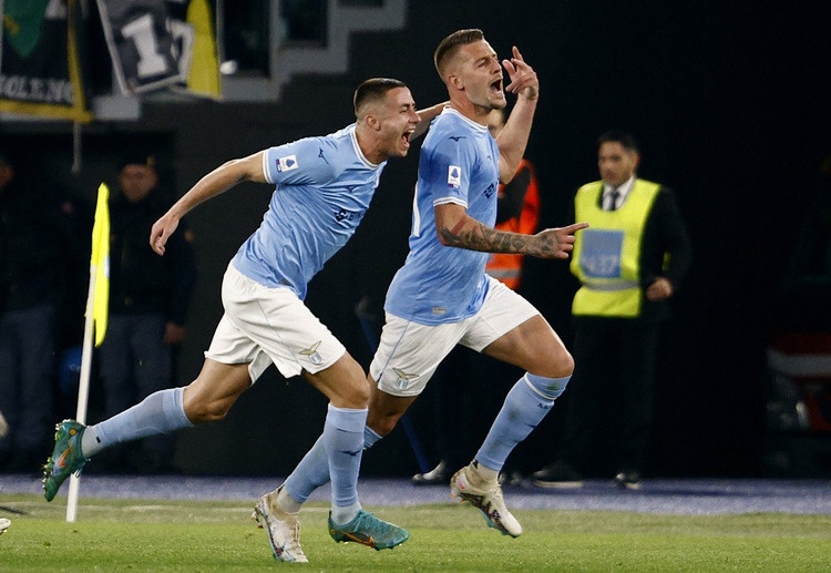 Sergej Milinkovic-Savic eyes for another Lazio win as they aim to keep their place in the Serie A table
