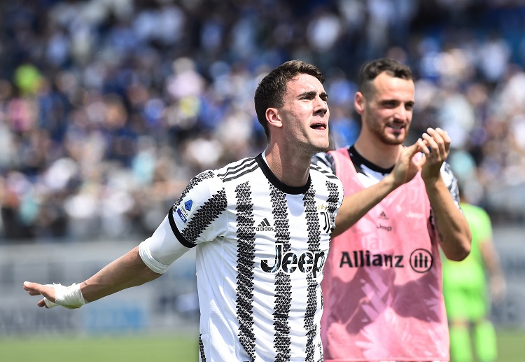 Dusan Vlahovic is eyeing a Europa League trophy this season with Juventus