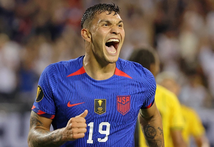 USA's Brandon Vazquez is ready to lead his side against Saint Kitts in upcoming CONCACAF Gold Cup match