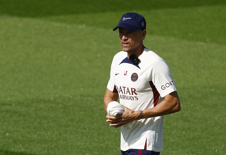 Paris Saint-Germain manager Luis Enrique is looking for a club friendly win against Inter Milan