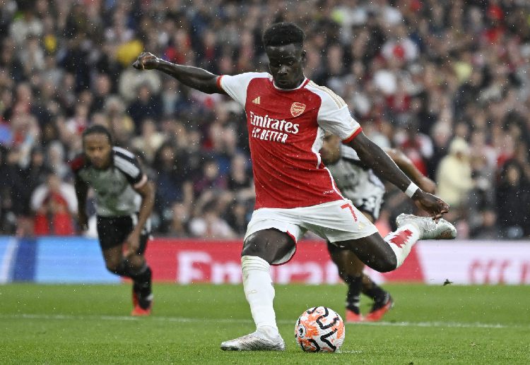 Bukayo Saka is expected to lead his side when Arsenal take on Manchester United in Premier League