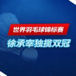 世界羽毛球锦标赛 韩国男双徐承宰与姜敏赫成功登顶