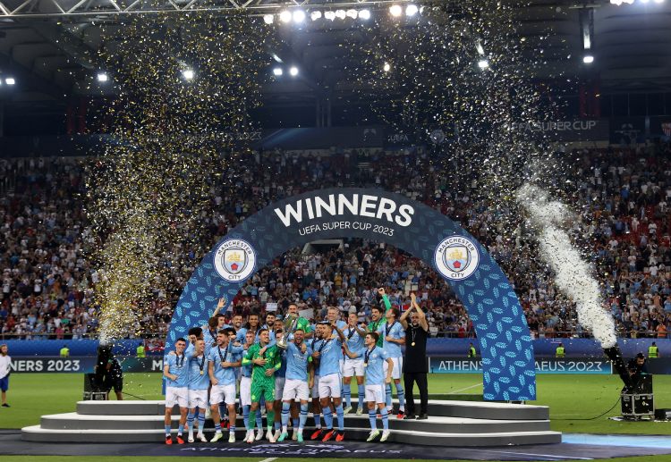 Manchester City are UEFA Super Cup winners