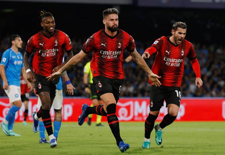 Olivier Giroud gagal beri poin maksimal untuk AC Milan di Serie A