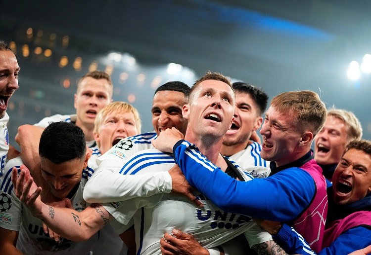 코펜하겐은 챔피언스리그 A조 2위에 올라 있다.