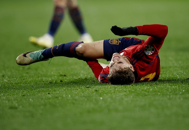 Gavi will be left out of Barcelona’s line up in La Liga after suffering an injury during Spain duty