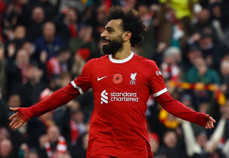 Mohammed Salah scored twice in Liverpool's 3-0 Premier League win against Brentford