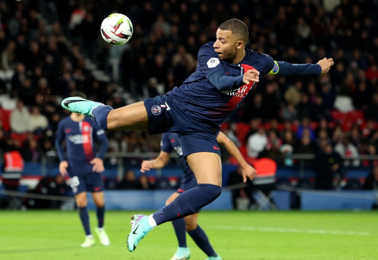 Kylian Mbappe will aim to score goals for Paris Saint-Germain against AS Monaco at the Parc de Princes in Ligue 1