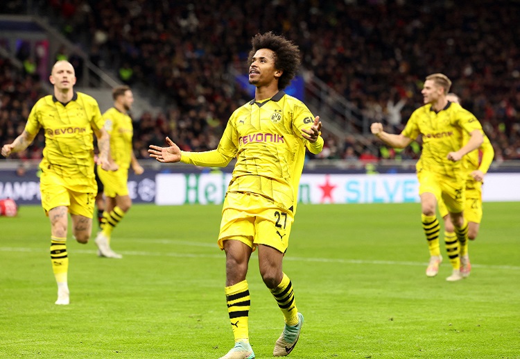Borussia Dortmund and PSG have ended their Champions League match in a 1-1 draw