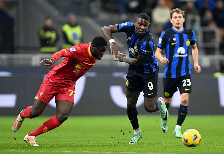 Inter Milan's Marcus Thuram is expected to step up in their upcoming Serie A away game against Genoa