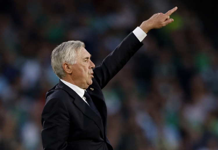 Carlo Ancelotti will aim to lead Real Madrid to win against RB Leipzig in the Champions League Round of 16 at home