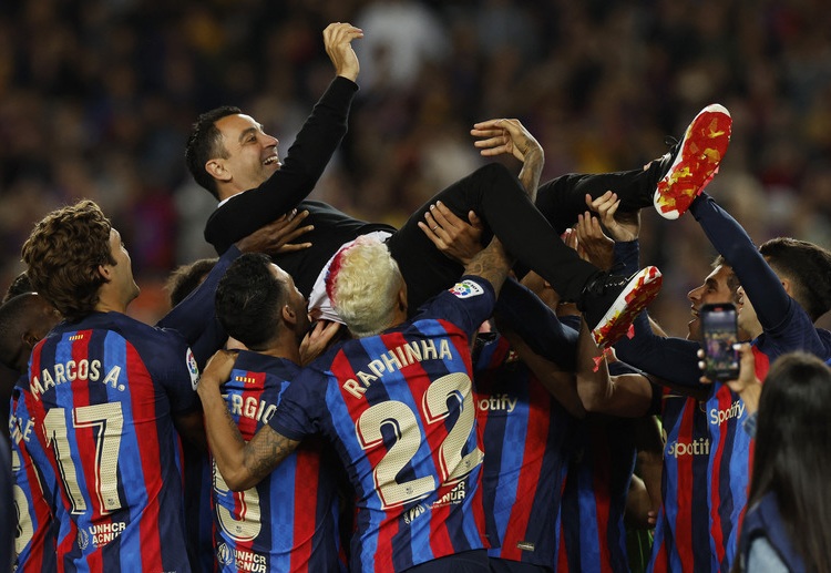 Under Xavi's leadership, Barcelona clinched the La Liga trophy last season in 2022-23