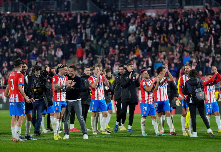 Leaders Girona are unbeaten in their last 12 games in La Liga
