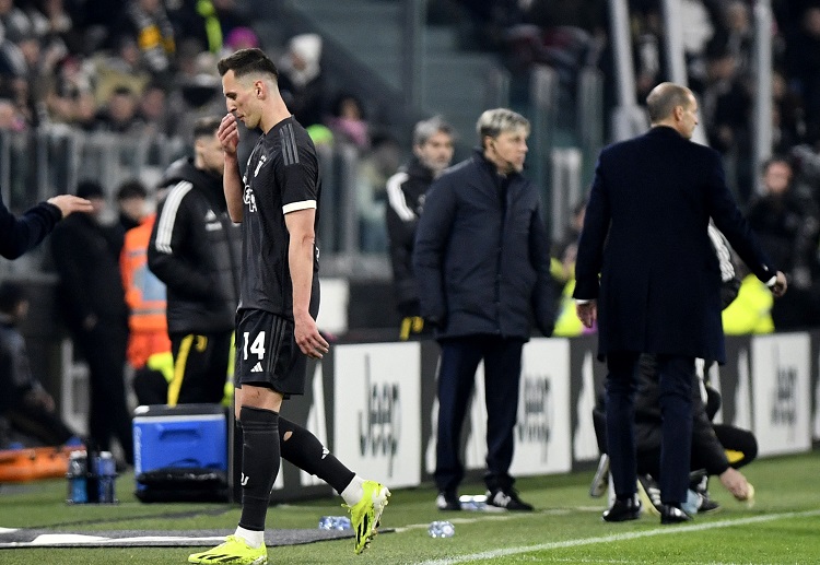 Arkadiusz Milik will be suspended for the top of the table clash against Serie A rivals Inter Milan next weekend