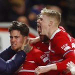 Middlesbrough won the first leg of their EFL Cup tie against Chelsea
