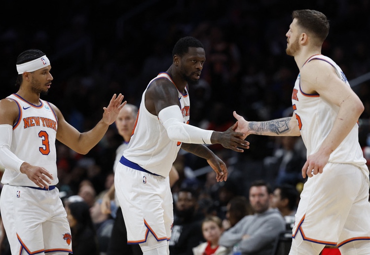 New York Knicks have thrashed the Washington Wizards to claim their fourth-consecutive NBA win