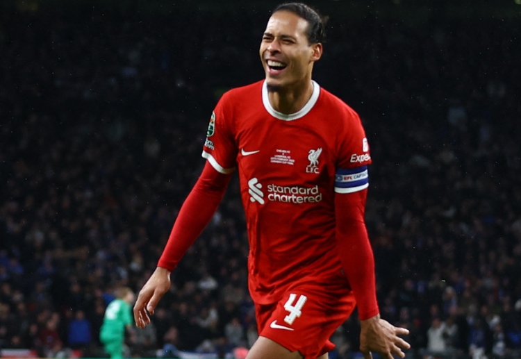 Virgil van Dijk has helped Liverpool secure their EFL Cup title against Chelsea at the Wembley Stadium