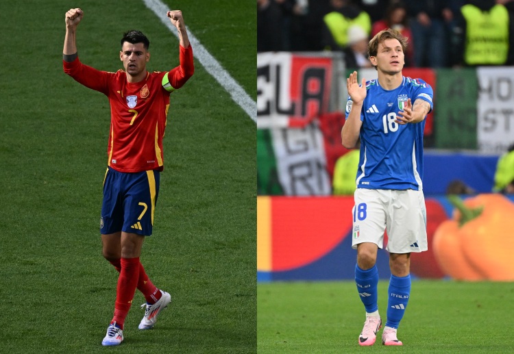스페인과 이탈리아는 벨틴스 아레나에서 열리는 유로 2024 B조 2차전에서 격돌한다.