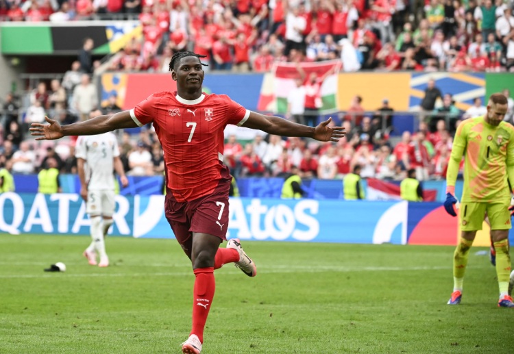 Breel Embolo scored the final goal for Switzerland in their 3-1 win against Hungary in Euro 2024
