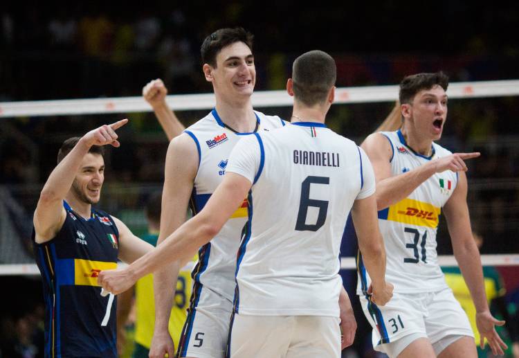 Alessandro Michieletto will lead Italy once again when they meet France in quarter-finals of Volleyball Nations League