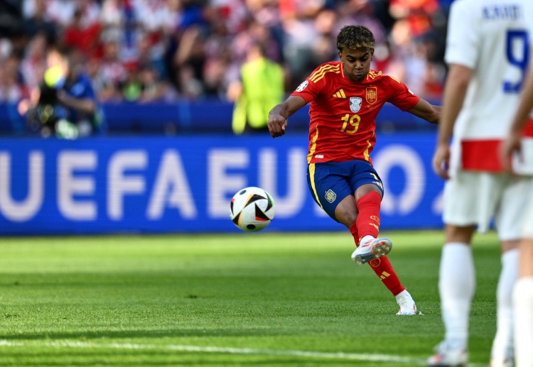 라민 야말은 유로 2024에서 스페인 소속으로 뛰어난 활약을 펼쳤다.