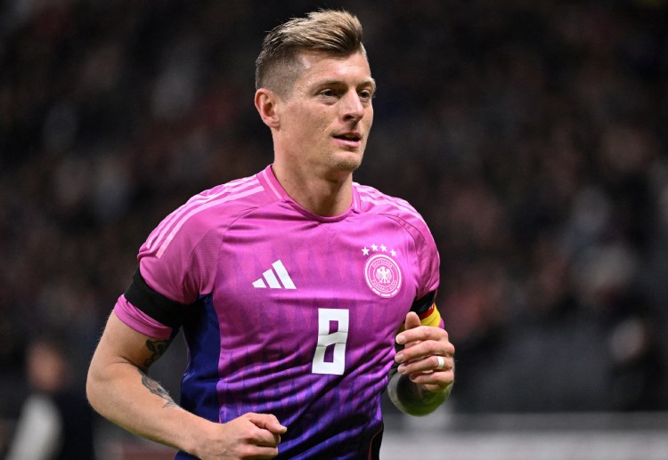 Toni Kroos joins Germany in training ahead of their International Friendly match vs Greece