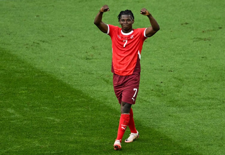 Breel Embolo helped Switzerland score their first goal in the Euro 2024 quarter-final match versus England