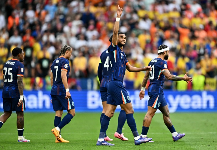 Cody Gakpo’s goal gave Netherlands 1-0 lead over Romania at halftime in round of 16 at Euro 2024