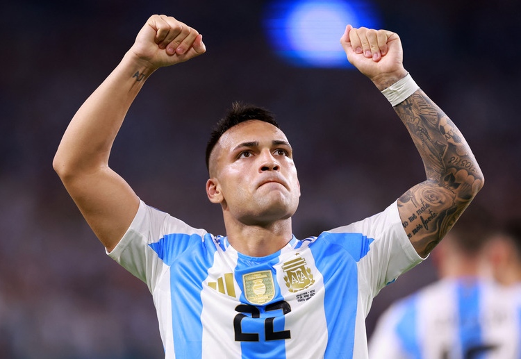 Lautaro Martinez has netted four goals for Argentina in the 2024 Copa America