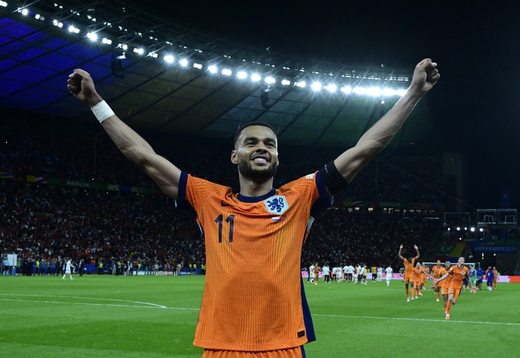 Netherlands' Cody Gakpo is the favourite to lift the Euro 2024 Golden Boot award