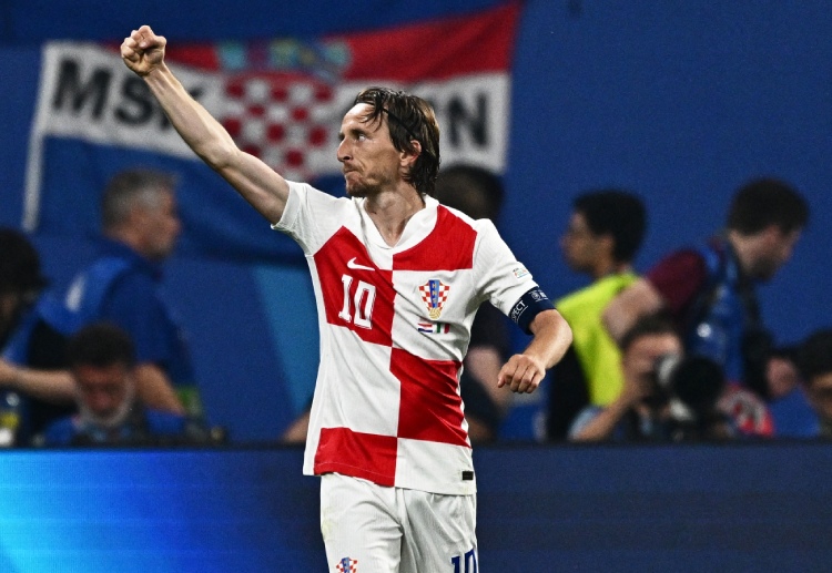 Luka Modric và tuyển Croatia thi đấu không tốt ở Euro 2024