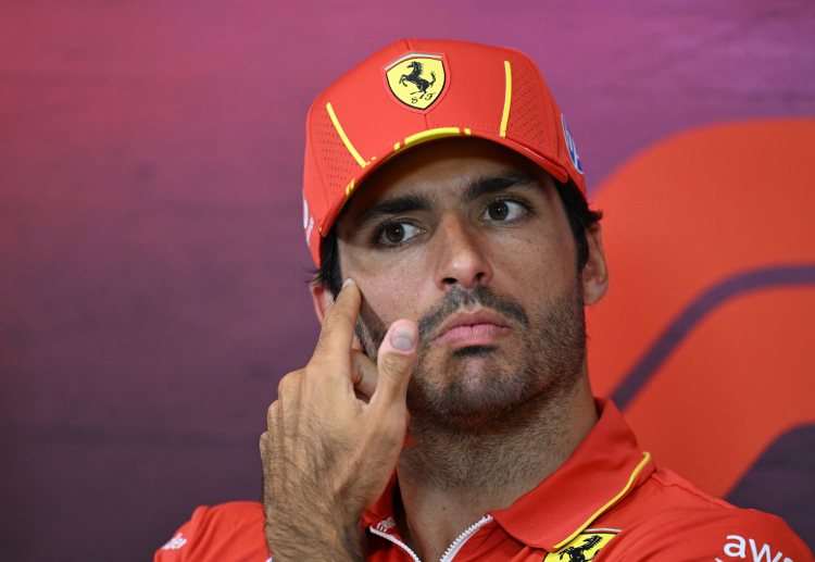 Ferrari driver Carlos Sainz Jr. currently sits in 5th place in the Formula 1 standings