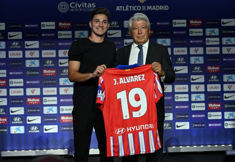 Julián Alvarez' arrival is expected to bolster Atleti's attacking options for the current La Liga season